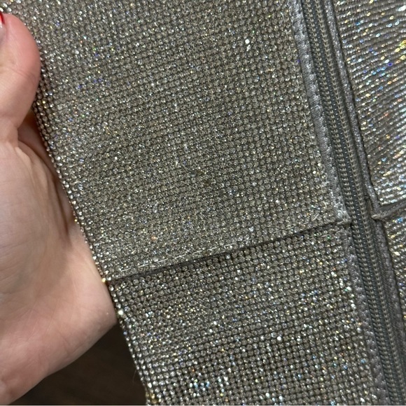 Steve Madden Wonders Rhinestone Pointed-Toe Over The Knee Boots Size 7.5 Women - Picture 16 of 16